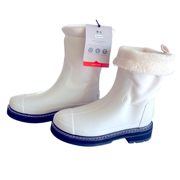 Hunter Shoes - ✨HUNTER Women's Insulated Refined Knit Rain Boots Women’s Size 9